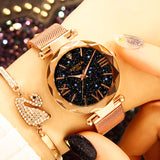 Rose Gold Star Watch