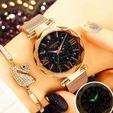 Rose Gold Star Watch