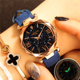Rose Gold Star Watch