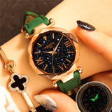 Rose Gold Star Watch