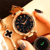 Rose Gold Star Watch