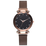 Mesh Rose Watch